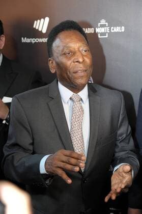 Milan, Red Carpet Bocelli & Zanetti Night Pictured: Pele  xAlbertoxTerenghix