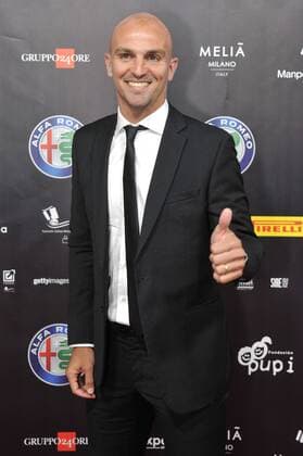 MILAN. BOCELLI AND ZANETTI NIGH. LIVE SHOW pictur: Esteban Cambiasso  xRiccardoxGiordanoxSickyx