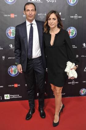 MILAN. BOCELLI AND ZANETTI NIGH. LIVE SHOW pictur: Massimiliano Allegri and his wife  xRiccardoxGiordanoxSickyx