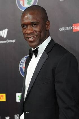 Milan, Red Carpet Bocelli & Zanetti Night Pictured: Clarence Seedorf  xAlbertoxTerenghix
