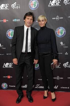 Milan, Red Carpet Bocelli & Zanetti Night Pictured: Leonardo Araujo, Anna Billo  xAlbertoxTerenghix