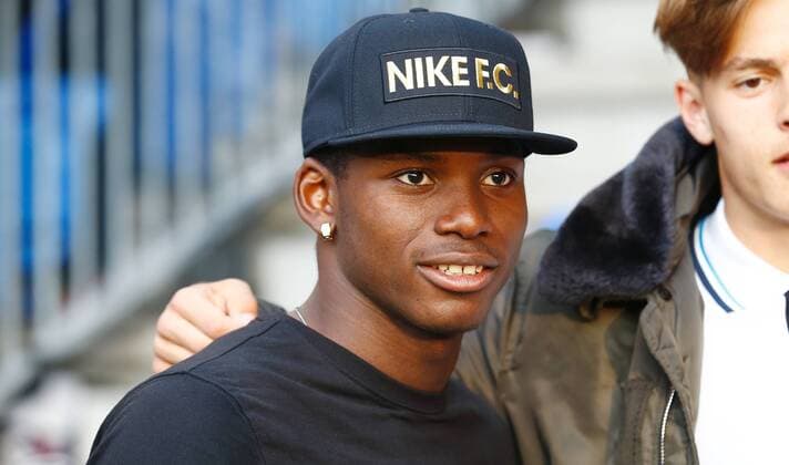 25.05.2016 St Jakob Park Basel ,SCHWEIZ, Saison 2015 2016 Herren Fussball Super League FC Basel - Grasshopper Club Zürich FC Basel Schweizer Meister 2015 2016 Breel Embolo (FC Basel) 