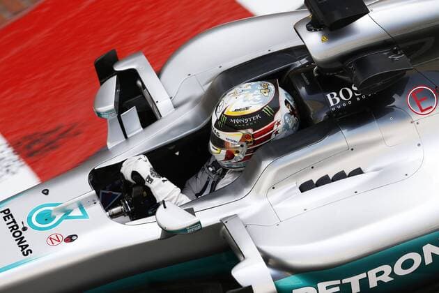 Motorsports: FIA Formula One World Championship WM Weltmeisterschaft 2016, Grand Prix of Monaco, 44 Lewis Hamilton (GBR, Mercedes AMG Petronas Formula One Team), xHOCHxZWEIx