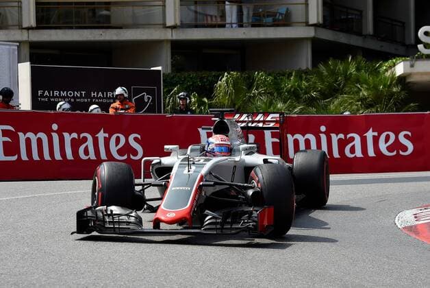 Romain Grosjean, Haas, F1 Team, formula 1 GP, Monaco 26.05.2016 Photo:mspb Jerry Andre Romain Grosjean, formula 1 GP, Monaco