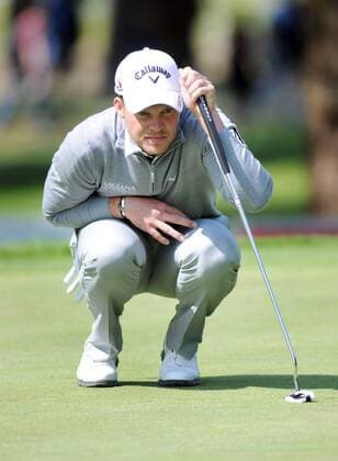 Golf - 2016 BMW PGA Golf Herren Championship Wentworth - Round Two Danny Willett COLORSPORT ANDREW COWIE 
