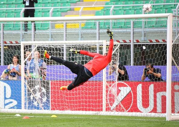 SOCCER - CL final, Madrid vs Atletico MILAN,ITALY,27.MAY.16 - SOCCER - UEFA Champions League, final, Real Madrid CF vs Atletico Madrid, preview, training Atletico Madrid. Image shows Miguel Angel Moya (Atletico). GEPAxpictures xCh.xKelemen