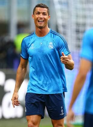 SOCCER - CL final, Madrid vs Atletico MILANO,ITALY,27.MAY.16 - SOCCER - UEFA Champions League, final, Real Madrid CF vs Atletico Madrid, preview, training Real Madrid. Image shows Christiano Ronaldo (Madrid). GEPAxpictures xCh.xKelemen