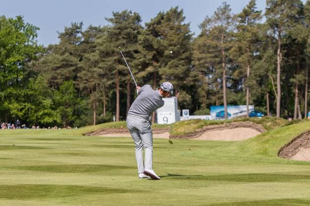 27 05 2016. London, United Kingdom. Danny Willett (ENG) 9th fairway BMW PGA Golf Herren Championships Wentworth 27th May 2016.  xRichardxWashbrookex xixImagesx IIM-12751-0012
