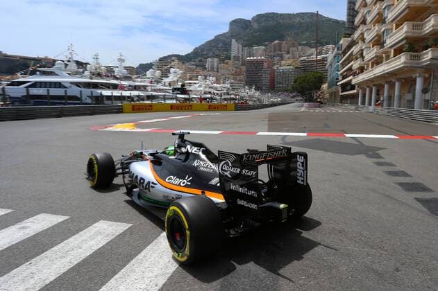 Niko Huelkenberg, Sahara Force India F1, Monaco 28.05.2016 Photo:mspb Jerry Andre Niko Huelkenberg, formula 1 GP, Monaco