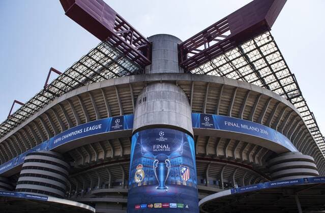 Giuseppe-Meazza Stadion, San Siro, Mailand-Italien - Champions League.  Copyright: JOELxMARKLUND BB160528JM002