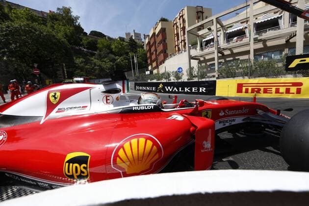 Motorsports: FIA Formula One World Championship WM Weltmeisterschaft 2016, Grand Prix of Monaco, 5 Sebastian Vettel (GER, Scuderia Ferrari), xHOCHxZWEIx