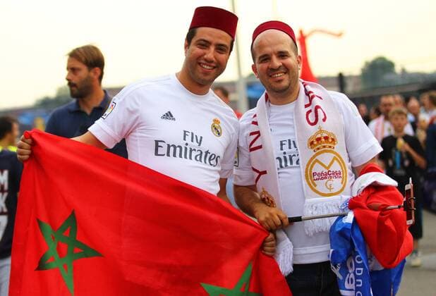 SOCCER - CL final, Madrid vs Atletico MILANO,ITALY,28.MAY.16 - SOCCER - UEFA Champions League, final, Real Madrid CF vs Atletico Madrid. Image shows fans. GEPAxpictures xCh.xKelemen