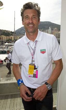 Monaco, Monte Carlo - May 28, 2016: FIA Formula One World Championship WM Weltmeisterschaft with Actor Patrick Dempsey Monaco F1 Grand Prix