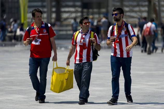 28.05.2016, Stadio Giuseppe Meazza, Mailand, ITA, UEFA CL, Real Madrid vs Atletico Madrid, Finale, Vorbericht, im Bild Atmosphere Atmosphere during preperation for the Final Match of the UEFA Championsleague between Real Madrid and Atletico Madrid at the Stadio Giuseppe Meazza in Mailand, Italy on 2016 05 28. Mailand  EP_fil  