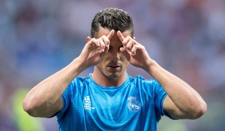 28. Mai 2016: Mailand, Giuseppe Meazza Stadion: Fussball UEFA Champions League, Finale: Real Madrid - Atletico Madrid: Reals Cristiano Ronaldo.