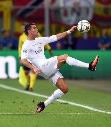 FUSSBALL CHAMPIONS LEAGUE FINALE SAISON 2015 2016 Real Madrid - Atletico Madrid 28.05.2016 Cristiano Ronaldo (Real Madrid) 