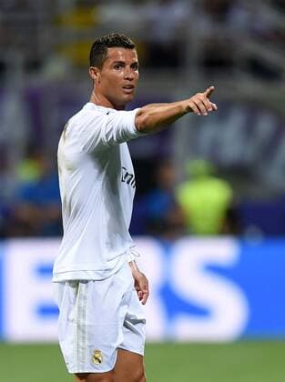 FUSSBALL CHAMPIONS LEAGUE FINALE SAISON 2015 2016 Real Madrid - Atletico Madrid 28.05.2016 Cristiano Ronaldo (Real Madrid) 