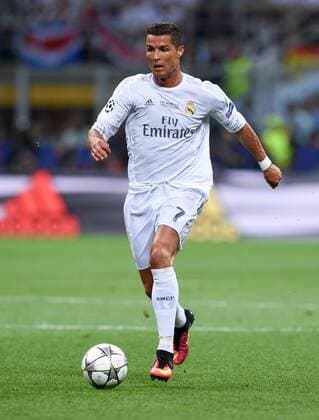 FUSSBALL CHAMPIONS LEAGUE FINALE SAISON 2015 2016 Real Madrid - Atletico Madrid 28.05.2016 Cristiano Ronaldo (Real Madrid) 