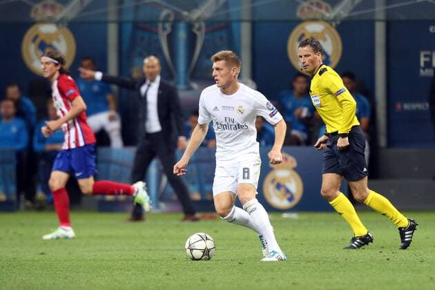 Toni Kroos ( Real Madrid ), Real Madrid vs. Atletico Madrid, Fussball, Champions League Finale, 28.05.2016, Mailand Copyright: Langerx xEibner-Pressefoto EP_HLR