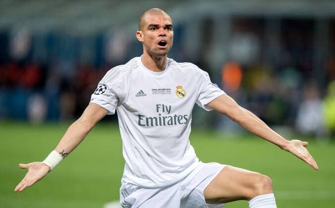 28. Mai 2016: Mailand, Giuseppe Meazza Stadion: Fussball UEFA Champions League, Finale: Real Madrid - Atletico Madrid: Reals Pepe.