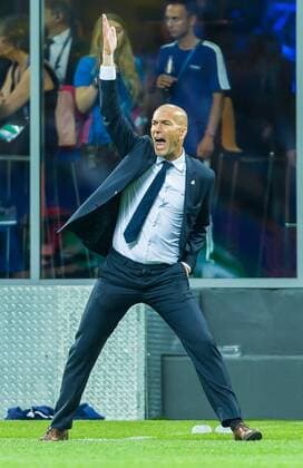 Samstag 28.05.2016, Champions League - Finale in Mailand, Saison 2015 2016, Atletico Madrid - Real Madrid, Zinedine Zidane (Real Madrid) DeFodi507