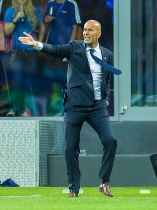 Samstag 28.05.2016, Champions League - Finale in Mailand, Saison 2015 2016, Atletico Madrid - Real Madrid, Zinedine Zidane (Real Madrid) DeFodi507