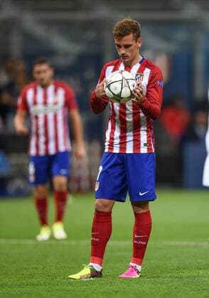 FUSSBALL CHAMPIONS LEAGUE FINALE SAISON 2015 2016 Real Madrid - Atletico Madrid 28.05.2016 Antoine Griezmann (Atletico Madrid) ist enttaeuscht 