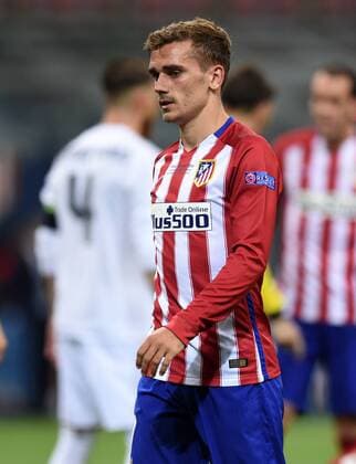 FUSSBALL CHAMPIONS LEAGUE FINALE SAISON 2015 2016 Real Madrid - Atletico Madrid 28.05.2016 Antoine Griezmann (Atletico Madrid) ist enttaeuscht 