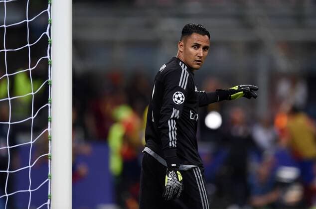 FUSSBALL CHAMPIONS LEAGUE FINALE SAISON 2015 2016 Real Madrid - Atletico Madrid 28.05.2016 Torwart Keylor Navas (Real Madrid) 