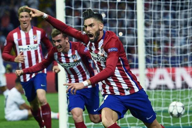 Mg Mailand 28 05 2016 - finale Champions League Real Madrid-Atletico Madrid: Torjubel Yannick Carrasco 