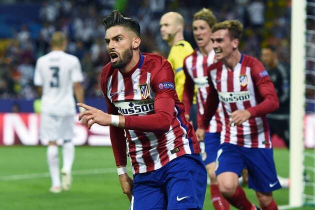 Mg Mailand 28 05 2016 - finale Champions League Real Madrid-Atletico Madrid: Torjubel Yannick Carrasco 