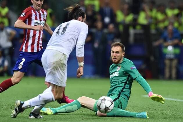 Gareth Bale Real, Jan Oblak Atletico. Milano 28-05-2016 Stadio San Siro Real Madrid - Atletico Football Champions League Final . andreaxstaccioli