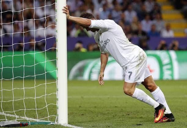 Real Madrid s Portuguese striker Cristiano Ronaldo during the UEFA Champions League final match at San Siro stadium in Milan, Italy, 28 May 2016. REAL MADRID VS ATLETICO DE MADRID !ACHTUNG: NUR REDAKTIONELLE NUTZUNG!  MIL119 20160528-636000725817433400