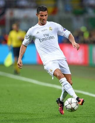 FUSSBALL CHAMPIONS LEAGUE FINALE SAISON 2015 2016 Real Madrid - Atletico Madrid 28.05.2016 Cristiano Ronaldo (Real Madrid) 