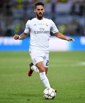 FUSSBALL CHAMPIONS LEAGUE FINALE SAISON 2015 2016 Real Madrid - Atletico Madrid 28.05.2016 Isco (Real Madrid) 