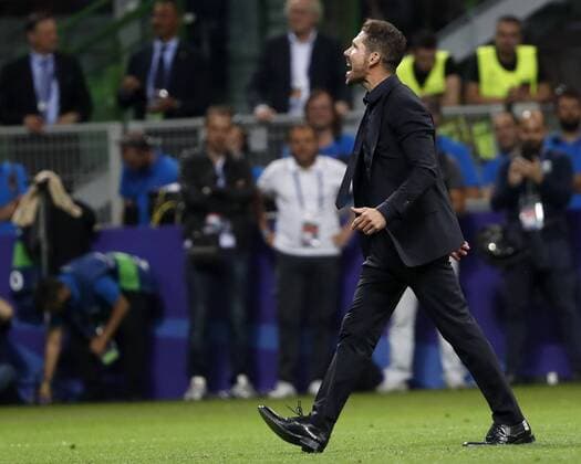 Atletico de Madrid s Argentinian coach Diego Simeone during the UEFA Champions League final match at San Siro stadium in Milan, Italy, 28 May 2016. REAL MADRID VS ATLETICO DE MADRID !ACHTUNG: NUR REDAKTIONELLE NUTZUNG!  MIL157 20160528-636000754890980321