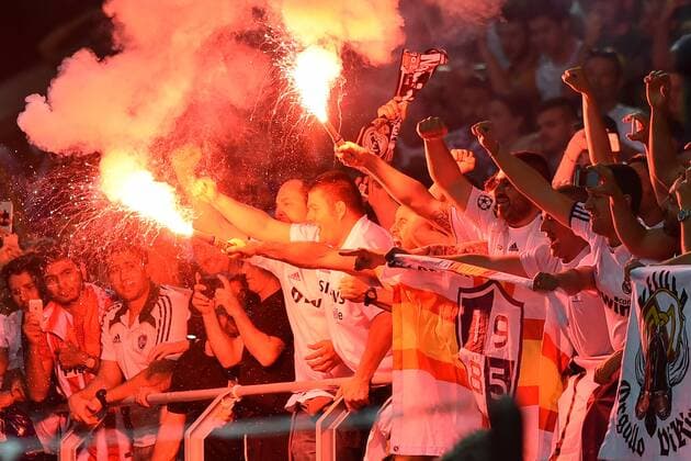 Fans Real Madrid. Milano 28-05-2016 Stadio San Siro Real Madrid - Atletico Football Champions League Final . andreaxstaccioli