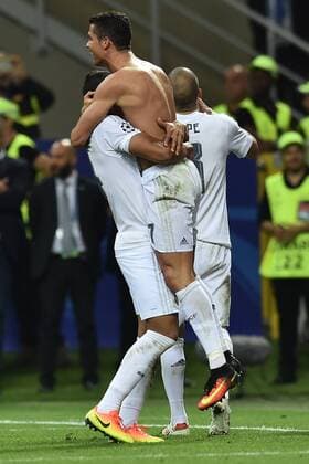Fußball, Real Madrid gewinnt Champions League Finale in Mailand Cristiano Ronaldo. Milano 28-05-2016 Stadio San Siro Real Madrid - Atletico Football Champions League Final . andreaxstaccioli