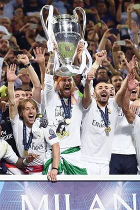 Fußball, Real Madrid gewinnt Champions League Finale in Mailand Mg Mailand 28 05 2016 - finale Champions League Real Madrid-Atletico Madrid: Real Madrid 