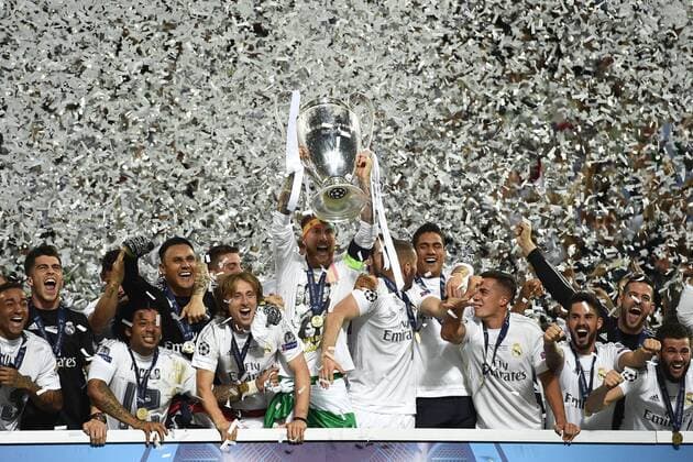 Mg Mailand 28 05 2016 - finale Champions League Real Madrid-Atletico Madrid: Real Madrid 