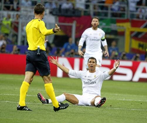 Champions League final between Real Madrid and Atletico at San Siro. In this picture, Cristiano Ronaldo. xRAFAxCASALx 