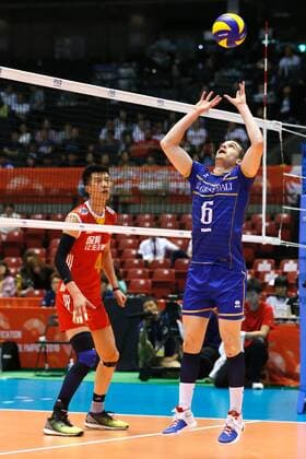 Benjamin Toniutti (FRA), MAY 28, 2016 - Volleyball : Men s Volleyball World Final Qualification for the Rio de Janeiro Olympics 2016 match between France 3-1 China at Tokyo Metropolitan Gymnasium, Tokyo, Japan. NOxTHIRDxPARTYxSALES.  (ipha023376)