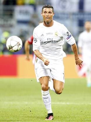 Real Madrid s Cristiano Ronaldo during UEFA Champions League 2015 2016 Final match.May 28,2016.  (20160528165)