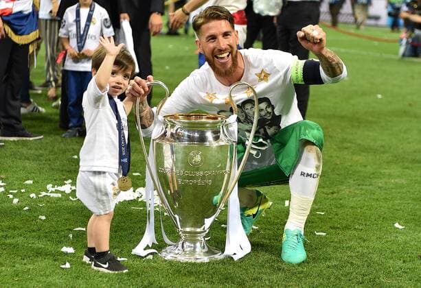 Real Madrid Defender, Sergio Ramos Garcia - SERGIO RAMOS, number 4 . Round FINAL of the CHAMPIONS league soccer match between Real Madrid - Atletico de Madrid at the Giuseppe Meazza estadium San Siro Milan - Italy by May 29 2016.  xMiguelxLopezx x SOCCERxSPAINx