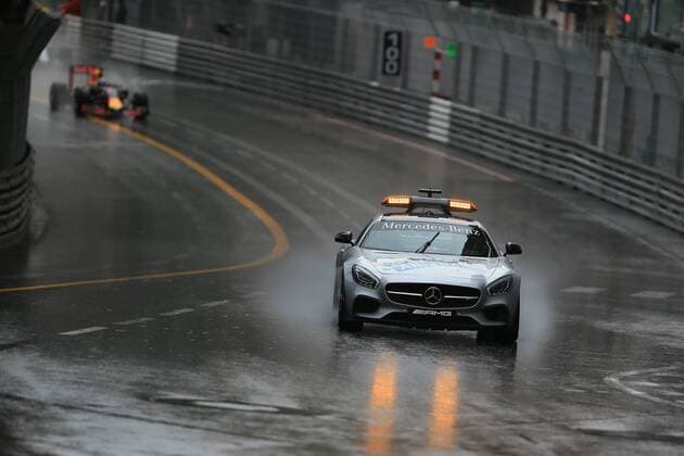 29.05.2016. Monte Carlo, Monaco. F1 Grand Prix of Monaco, Race day on Sunday. Race starts under safety car due to weather conditions xLeannexBoonx  ActionPlus11743064