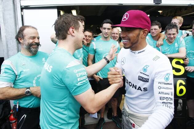 Formel 1, Lewis Hamilton gewinnt GP von Monaco Motorsports: FIA Formula One World Championship WM Weltmeisterschaft 2016, Grand Prix of Monaco, 44 Lewis Hamilton (GBR, Mercedes AMG Petronas Formula One Team), xHOCHxZWEIx