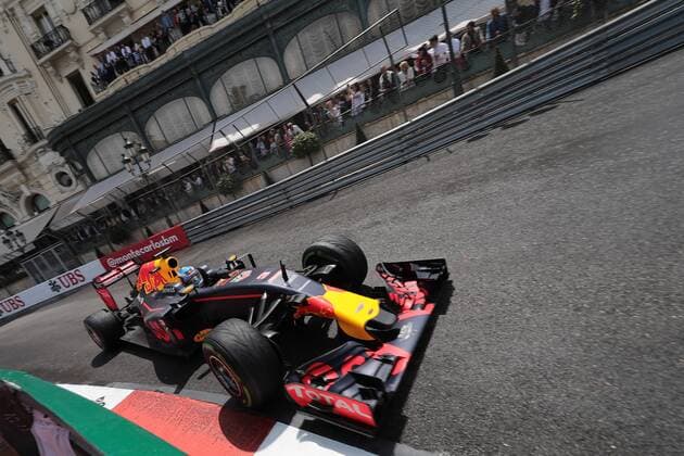 Formel 1, Lewis Hamilton gewinnt GP von Monaco Monaco Grand Prix, Monte Carlo 25 - 29 May 2016 29.05.2016 - Race, Daniel Ricciardo (AUS) Red Bull Racing RB12 