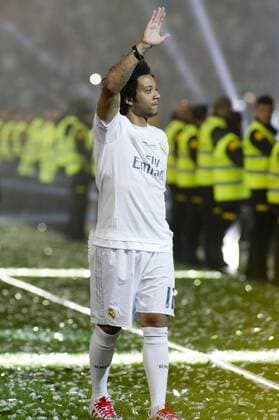 Marcelo bei der Real Madrid UEFA Champions League Siegesfeier im Estadio Santiago Bernabeu. Madrid, 29.05.2016  Foto:xDyDxFotografosx xFuturexImage