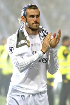 Gareth Bale bei der Real Madrid UEFA Champions League Siegesfeier im Estadio Santiago Bernabeu. Madrid, 29.05.2016  Foto:xDyDxFotografosx xFuturexImage