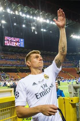 Samstag 28.05.2016, Champions League - Finale in Mailand, Saison 2015 2016, Atletico Madrid - Real Madrid, Toni Kroos (Real Madrid 8) DeFodi507